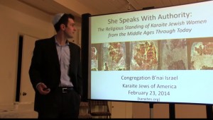 From my talk on the role of women in Karaite Judaism. 