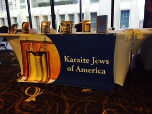 The Karaite Jews of America's Booth at JFNA's TribeFest.